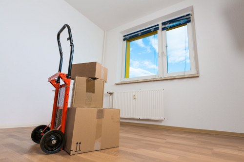 Safe loading and careful handling during a house move