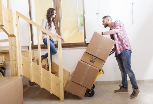 Local removal service for flat and home furniture moves in Queens Park