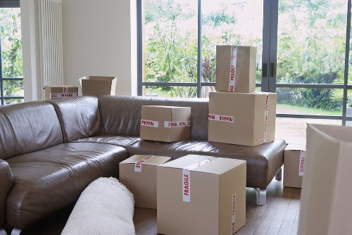 Loading and unloading commercial items at a Queens Park property