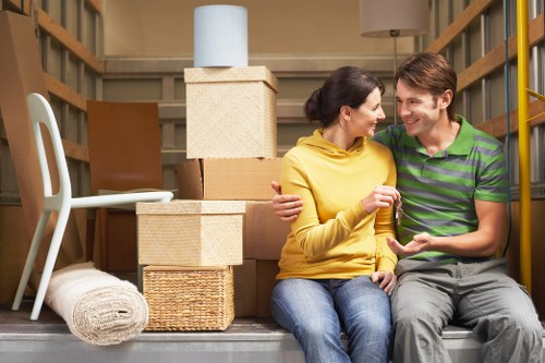 Commercial moving support for an office relocation in Queens Park